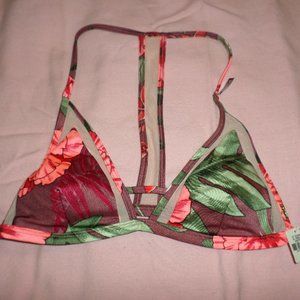Victoria Secret Mesh Floral Triangle Swimsuit